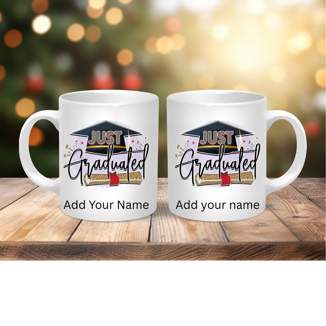 Personalised Mug- Custom Coffee Mug-Graduate