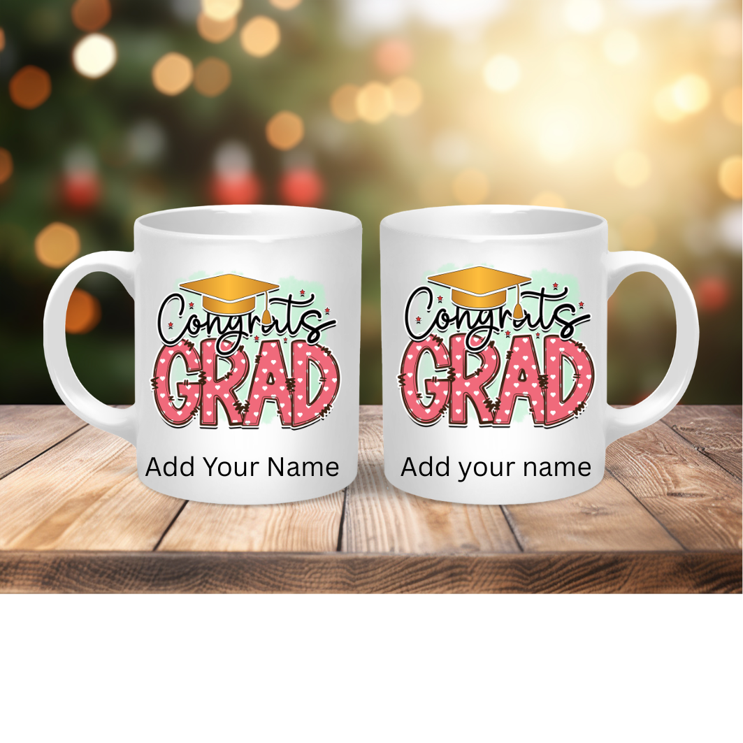 Personalised Mug- Custom Coffee Mug-Graduate