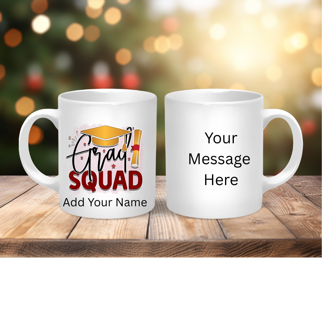 Personalised Mug- Custom Coffee Mug-Graduate