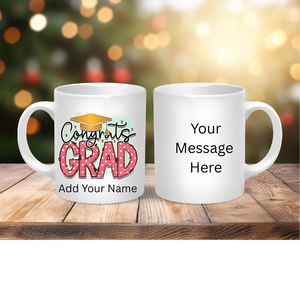 Personalised Mug- Custom Coffee Mug-Graduate
