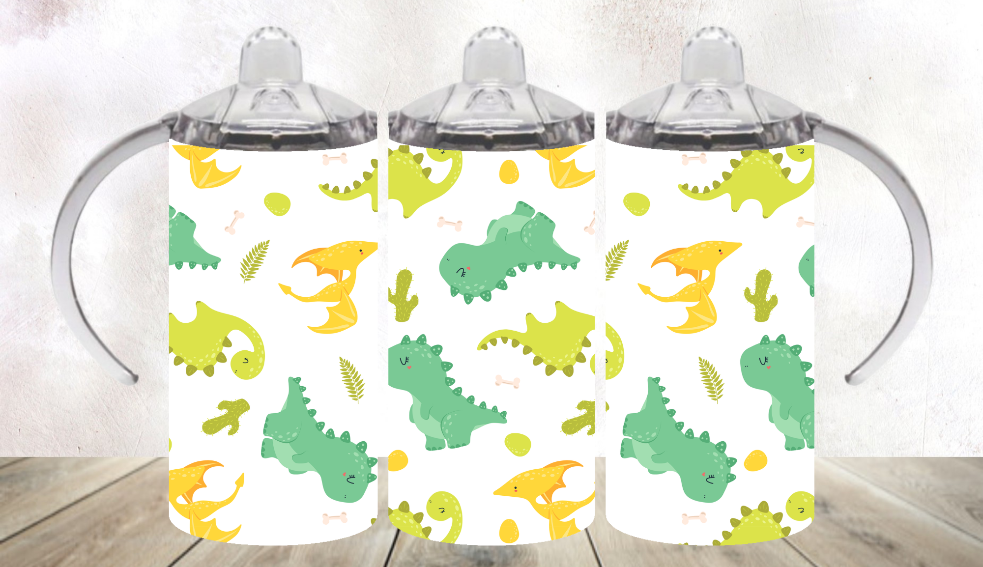 Personalised Kids Sippy Cup with Large Handles | Baby Toddler Training Cup