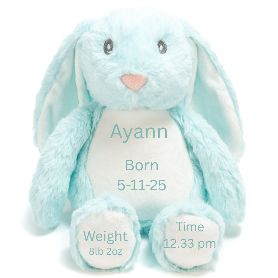 Personalised Teddy Bear – Custom Name & Message Gift