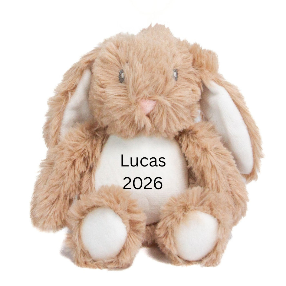 Personalised Teddy Bear – Custom Name & Message Gift