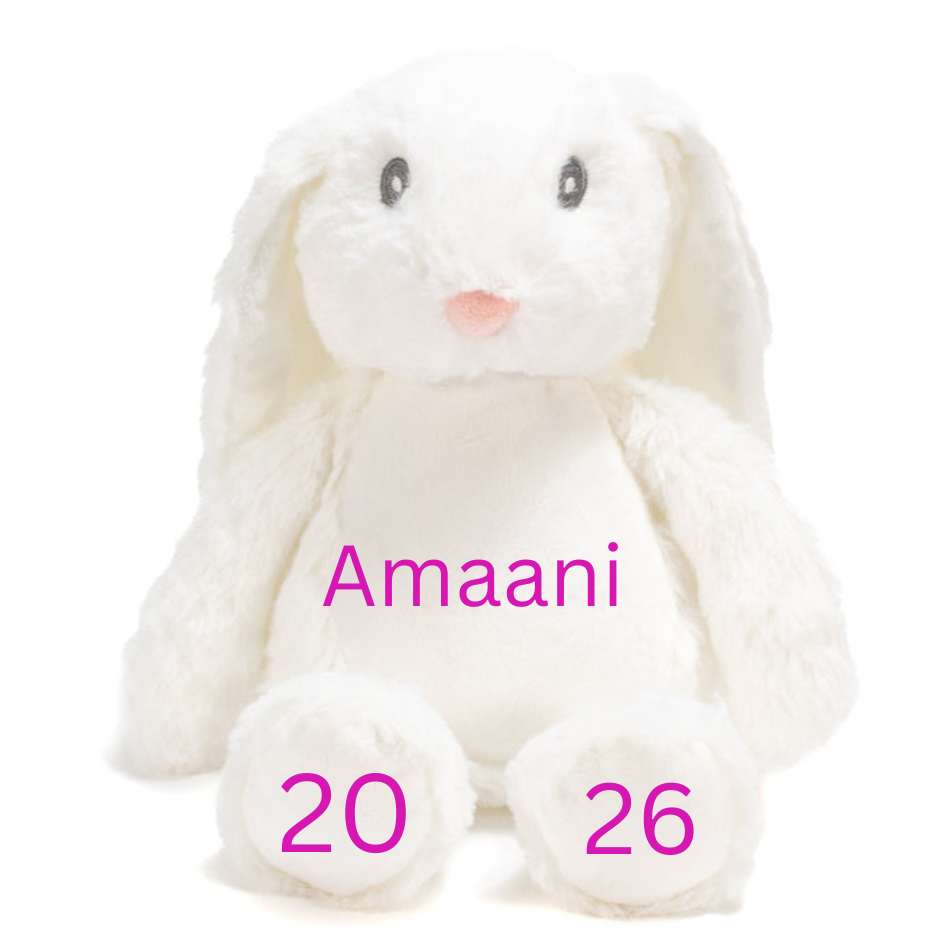 Personalised Teddy Bear – Custom Name & Message Gift
