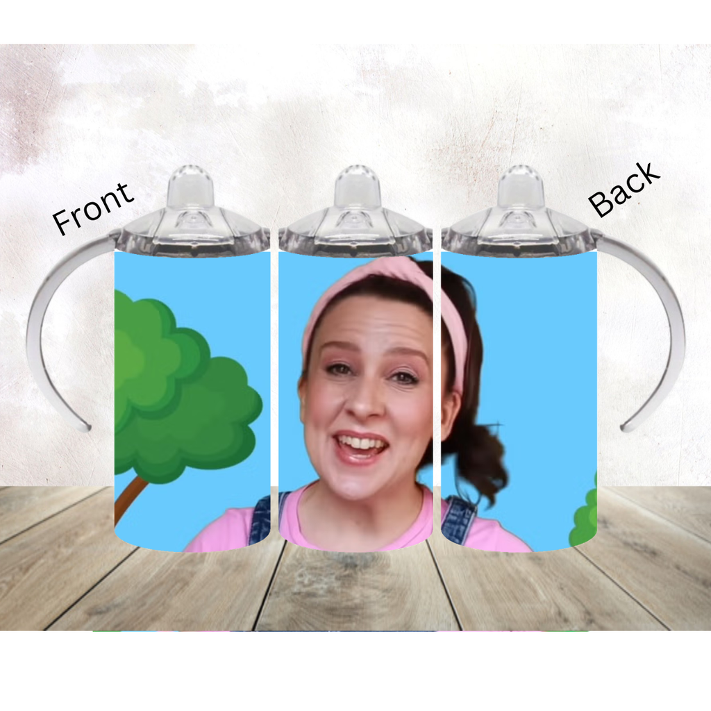 Personalised Kids Sippy Cup with Large Handles | Baby Toddler Training Cup