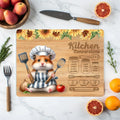 Personalised Glass Chopping Board – Custom Kitchen Gift