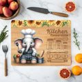 Personalised Glass Chopping Board – Custom Kitchen Gift