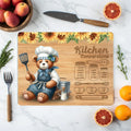 Personalised Glass Chopping Board – Custom Kitchen Gift