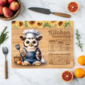 Personalised Glass Chopping Board – Custom Kitchen Gift
