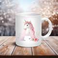 Personalised Coffee Mug -Unicorn Letter Mug