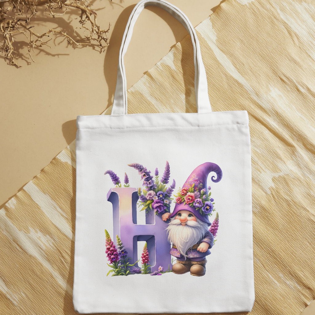 Personalised Tote Bag with Large Shoulder Handles