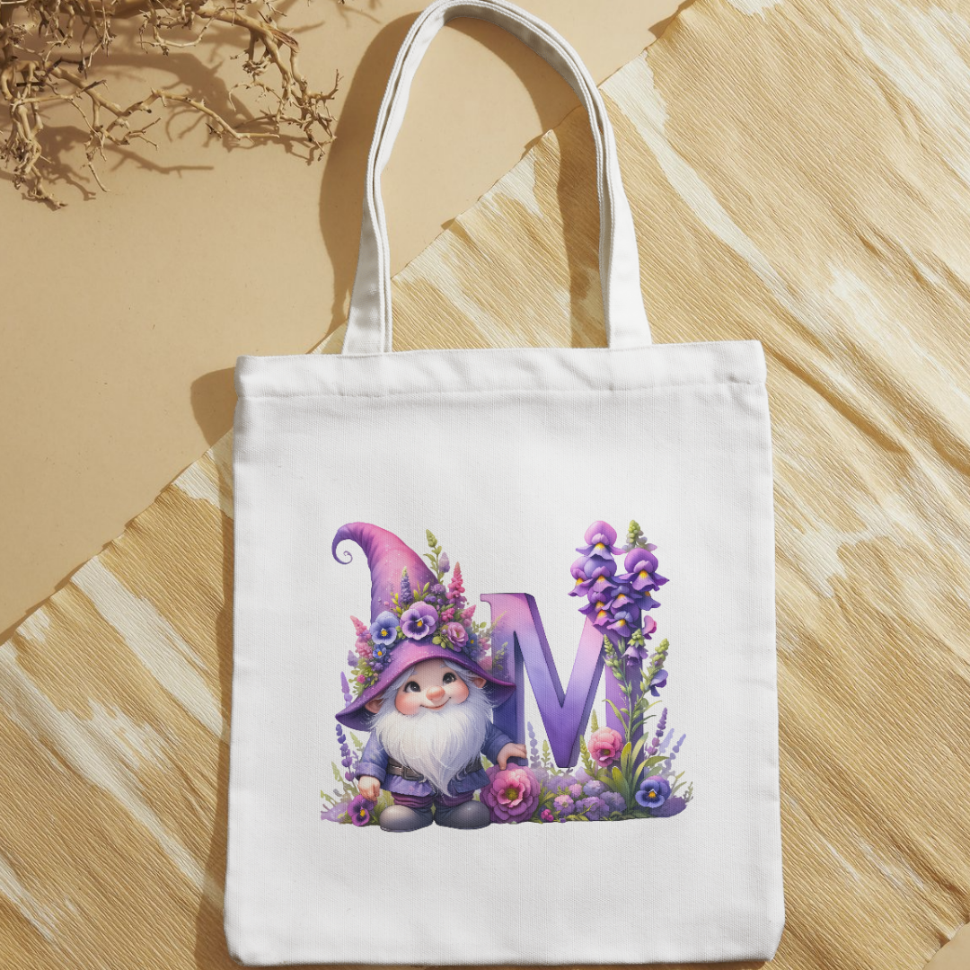 Personalised Tote Bag with Large Shoulder Handles