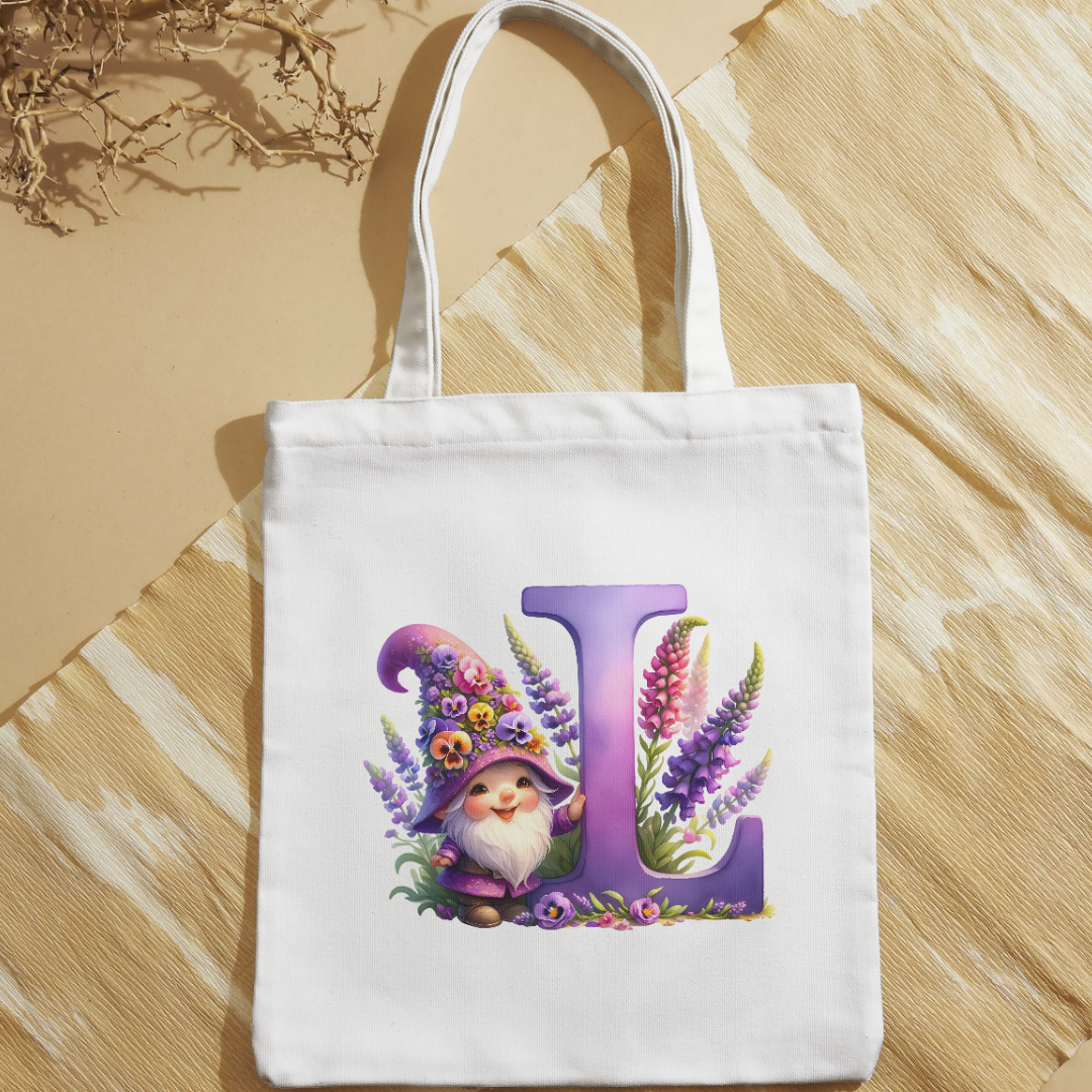 Personalised Tote Bag with Large Shoulder Handles