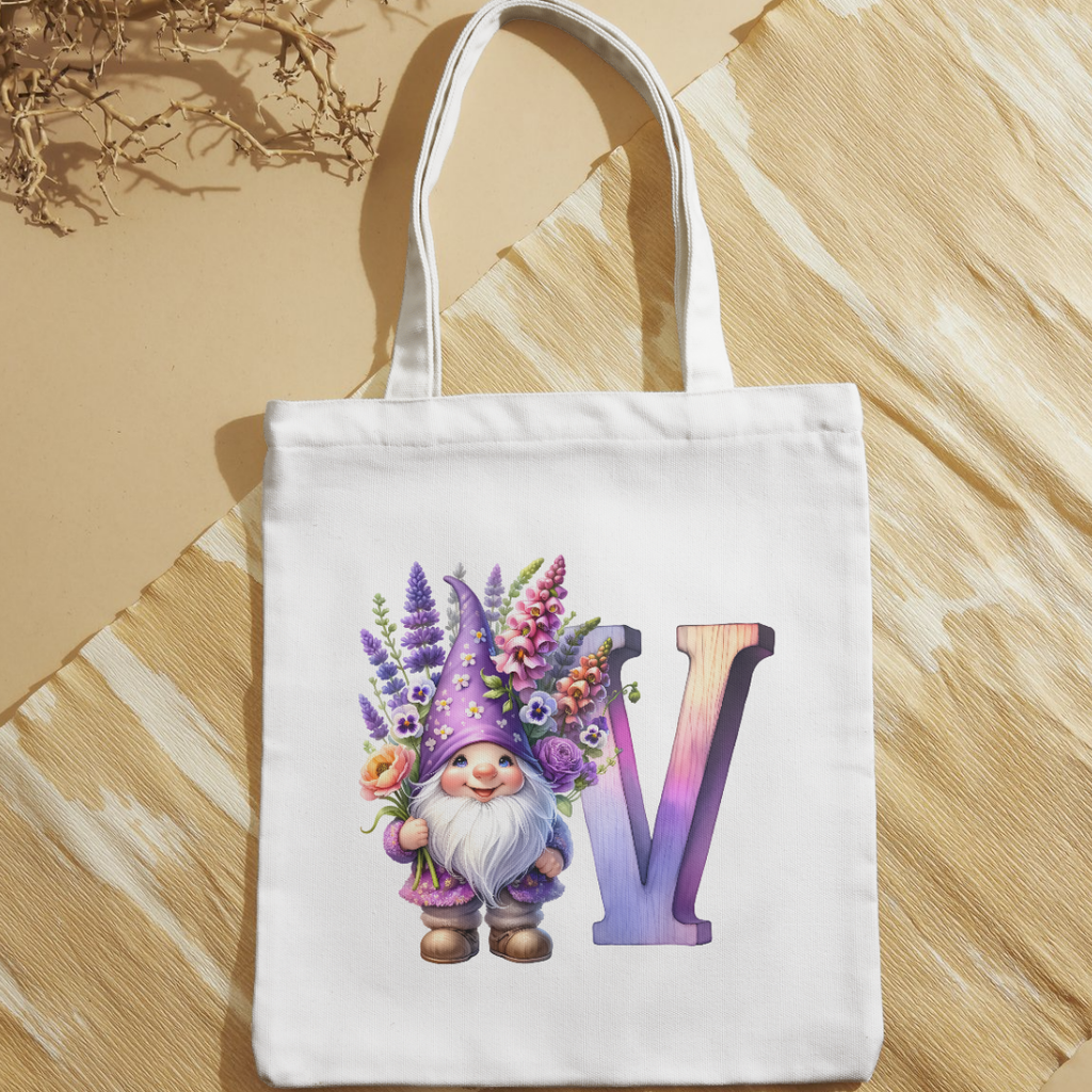 Personalised Tote Bag with Large Shoulder Handles