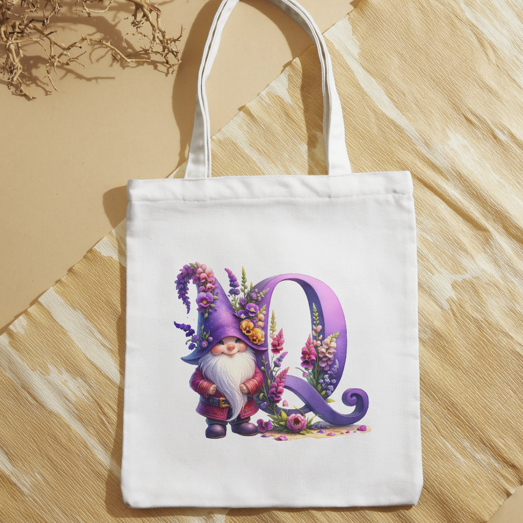 Personalised Tote Bag with Large Shoulder Handles