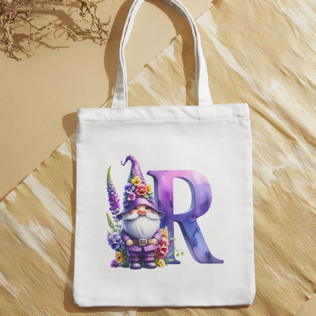 Personalised Tote Bag with Large Shoulder Handles