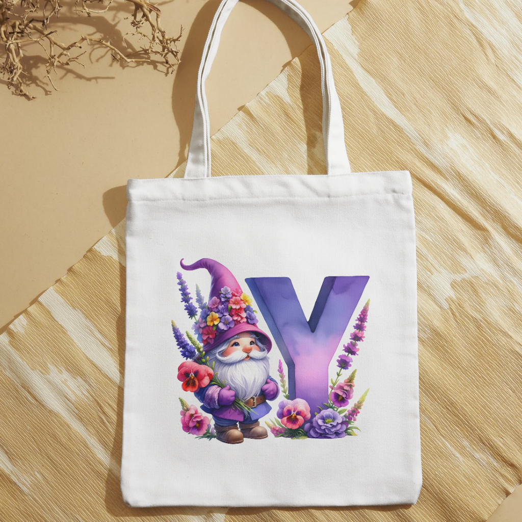 Personalised Tote Bag with Large Shoulder Handles