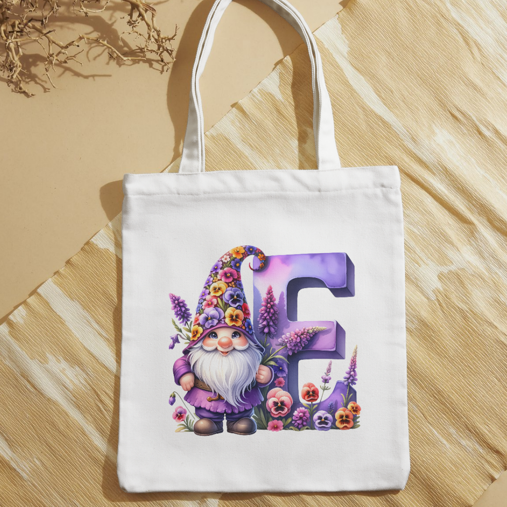 Personalised Tote Bag with Large Shoulder Handles