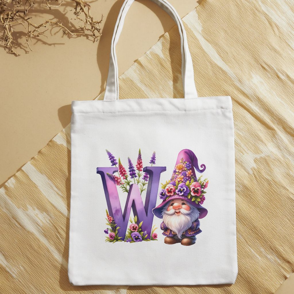 Personalised Tote Bag with Large Shoulder Handles