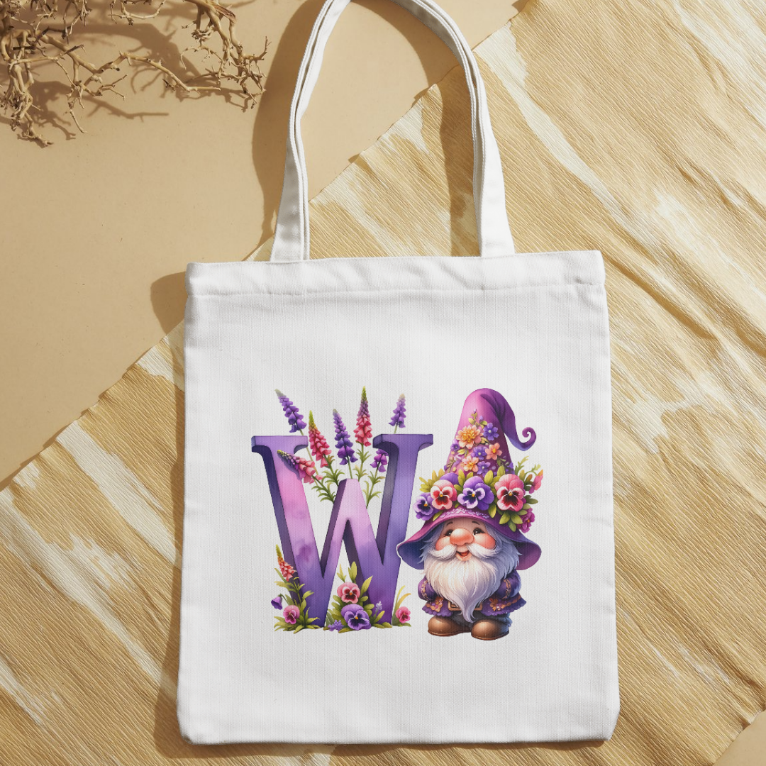 Personalised Tote Bag with Large Shoulder Handles