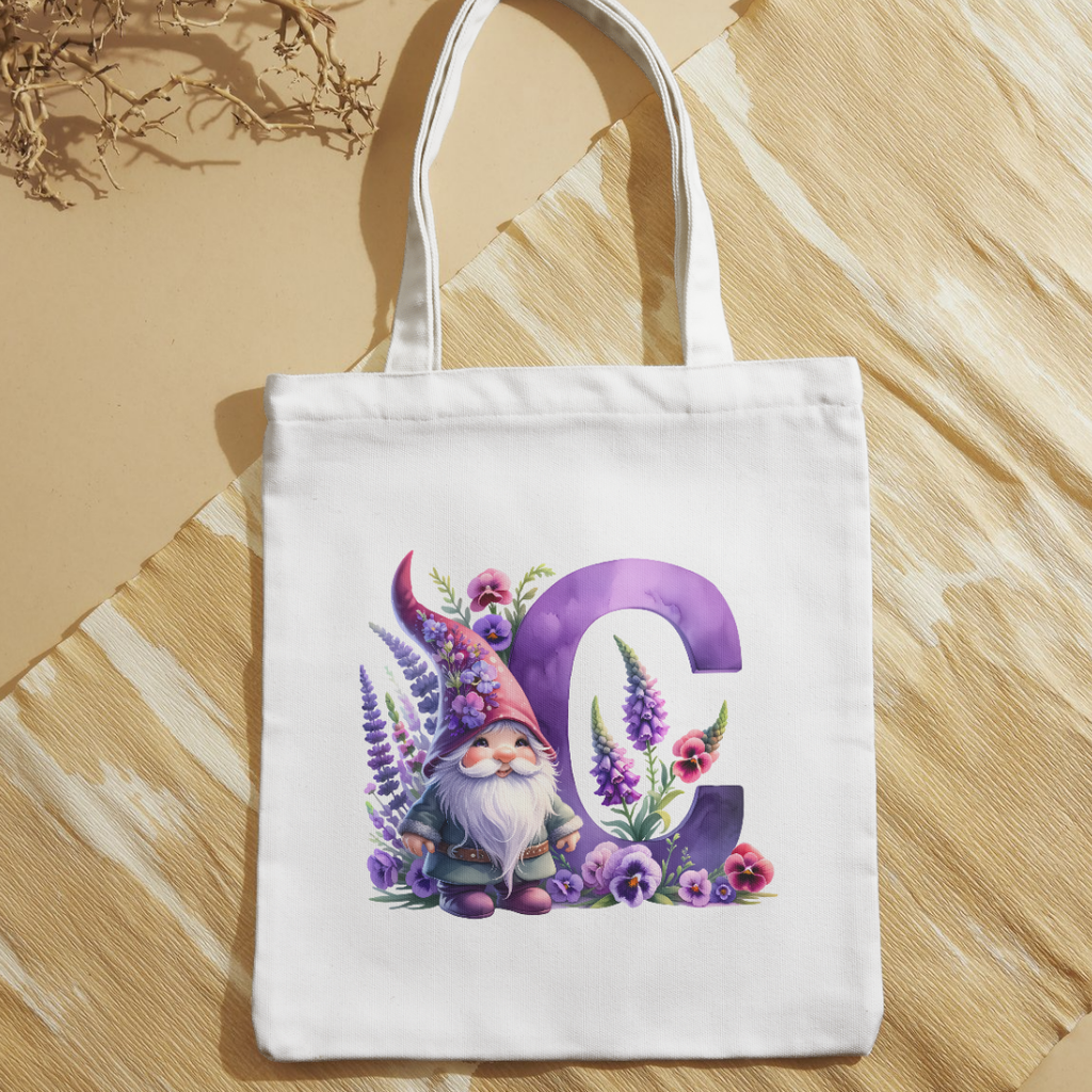 Personalised Tote Bag with Large Shoulder Handles