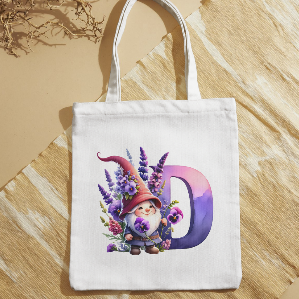 Personalised Tote Bag with Large Shoulder Handles