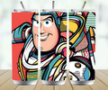 Personalised Straight Tumbler – Custom Name Skinny Tumbler with Lid & Straw