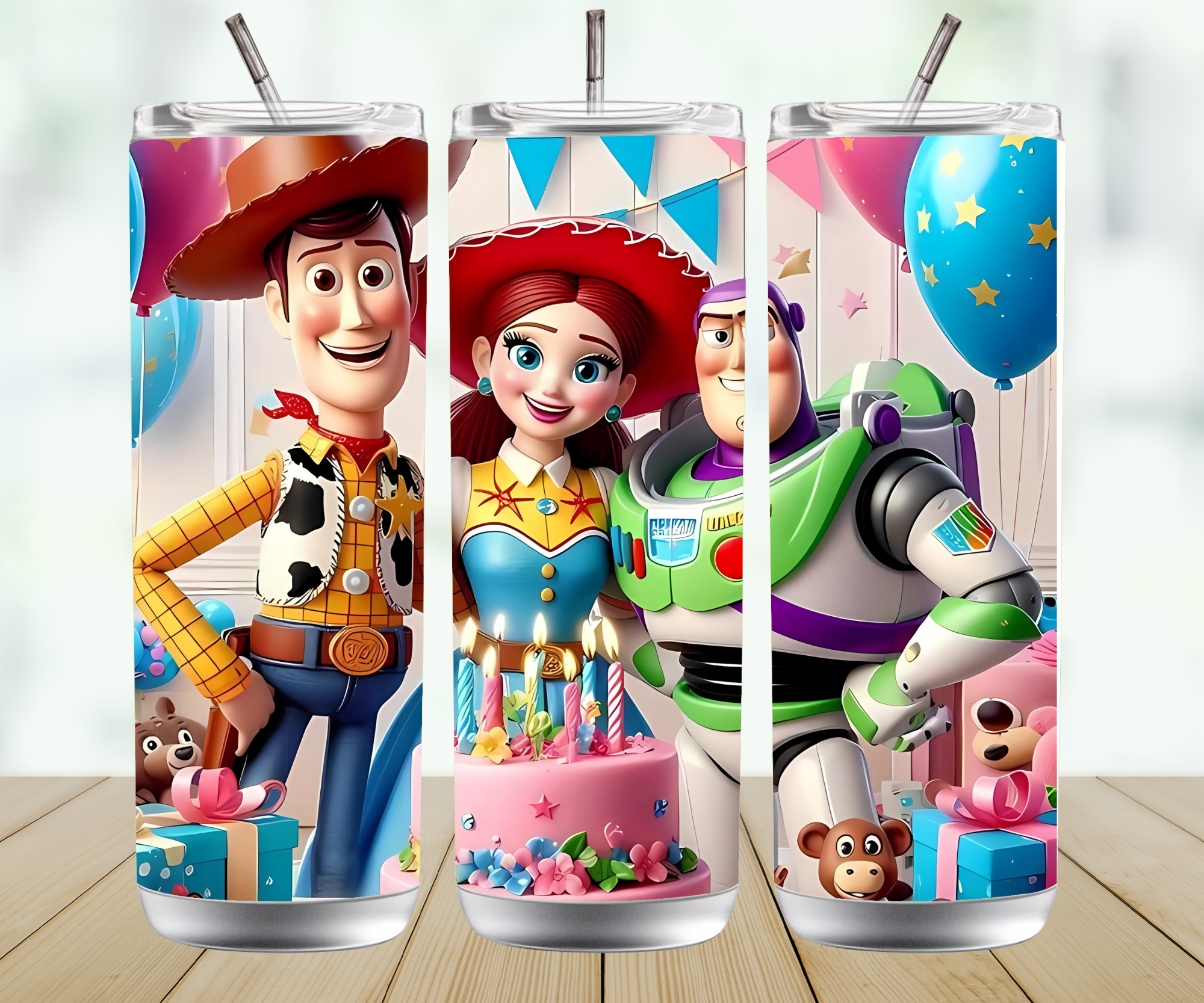 Personalised Straight Tumbler – Custom Name Skinny Tumbler with Lid & Straw