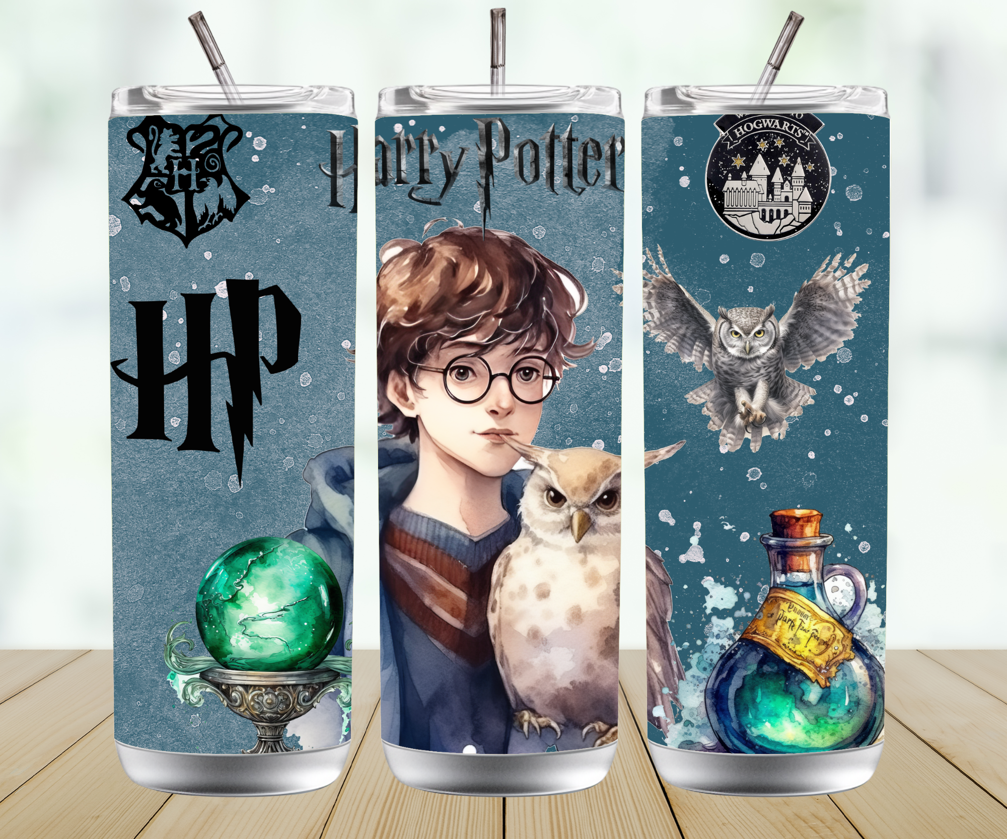 Personalised Straight Tumbler – Custom Name Skinny Tumbler with Lid & Straw