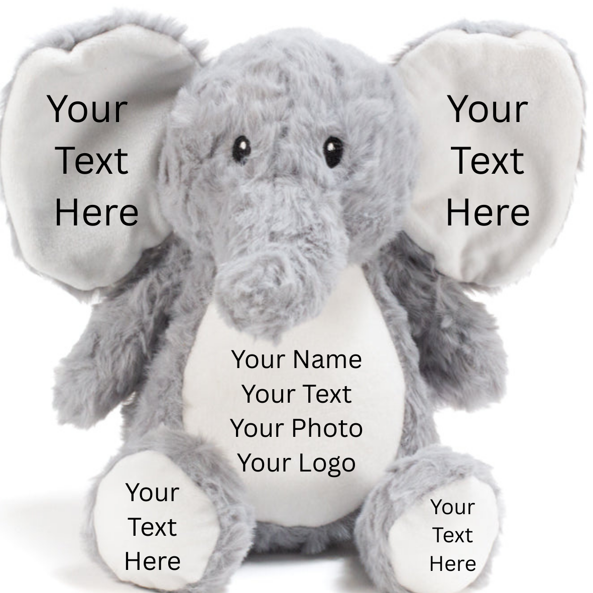 Personalise Teddy - Custom Name, Message Gift
